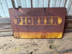 Pioneer Seed Corn Sign