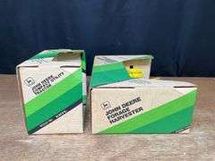 (2) 1/16 John Deere 950 + Forage Harvester NIB Ertl