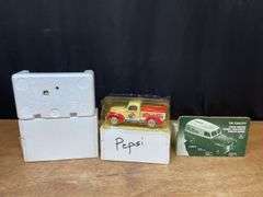 (3) Pepsi + John Deere Trucks NIB