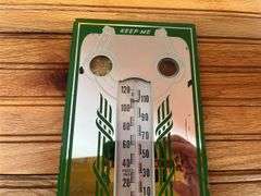 John Deere Mirror Thermometer
