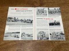 (2) IH Farmall Super M Tractor Sales Literature