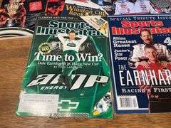 NASCAR Magazines + Memorabilia