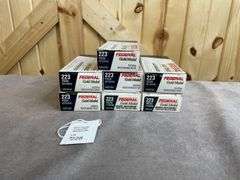 7 Boxes Federal Gold Medal 69 & 77 Gr. BTHP .223