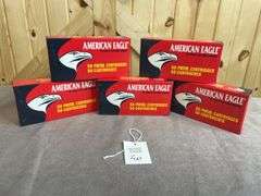 5 Boxes Federal/American Eagle 230 Gr. FMJ .45 Auto