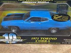 1/18 1971 Torino Cobra NIB Ertl