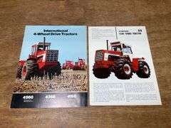 (2) IH 4wd Tractors Sales Literature