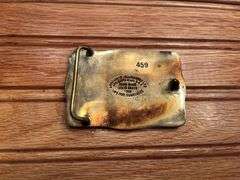 (3) John Deere UAW Belt Buckles