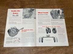 (2) IH Farmall Super C + Super H Sales Literature
