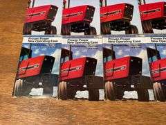 (10) IH Tractor Sales Literature