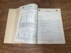 (4) IH Tractor Parts Catalogs