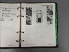 (2) John Deere Technical Information Binders