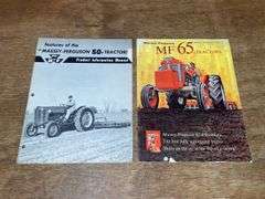 (2) MF 50 + 65 Tractor Sales Literature
