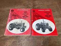 (2) IH 1206 + 1256 Operators Manuals
