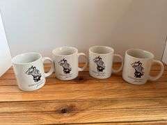 (4) John Deere Service Mugs
