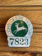 John Deere Tractor Employee Badge