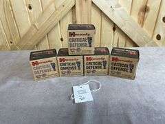5 Boxes Hornady Critical Defense 110 Gr. FTX +P .38 Special