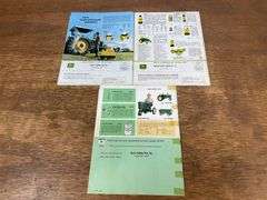 (3) John Deere Parts Catalogs