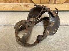 (2) Bull Blinder + Grain Sack Holder