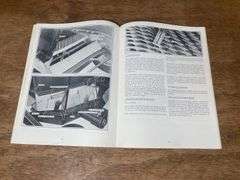 (5) AC Gleaner Combine Sales Literature + Manual