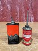 (5) Cans of Various Texaco Oil and Lubricant