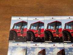 (10) IH Tractor Sales Literature