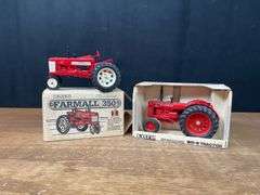 (2) 1/16 Farmall 350 + McCormick WD-9 NIB Ertl