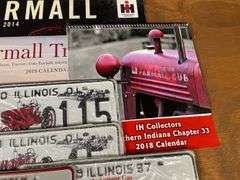 IH License Plates, Calendars, Show Plaques