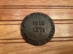 (3) John Deere Medallions