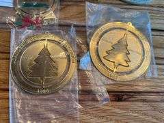 (5) John Deere Ornaments