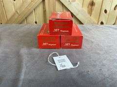 3 Boxes Black Hills 125 Gr. JHP .357 Magnum