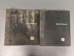 (2) John Deere Technical Information & Operator's Manuals Binders