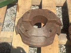 (4) John Deere Half Moon Wheel Weights