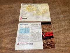 (2) IH 656 + 86 Series Sales Literature