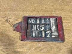 (2) Gas Pump Price Boxes