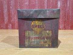 Shell Lubricant Service Box with Cross Reference Auto Maker Files