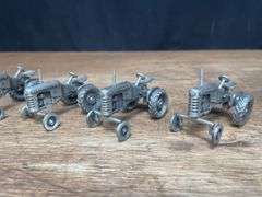 (6) Massey-Harris Pony Pewter + Semi