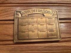 (4) John Deere Calendar Medallions