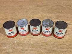 (5) Cans of Mobil Hydrotone