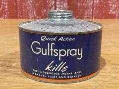 Gulf Continuous Space Sprayer Insect Killer Tin/metal