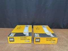 (2) 1/64 Caterpillar Semis NIB Ertl