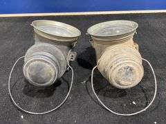 Pair of Dietz Kerosene Headlamps