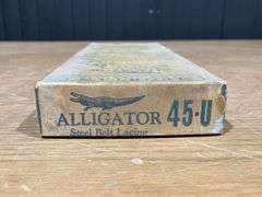 Vintage Alligator Belt Lacing