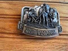 (4) John Deere Belt Buckles