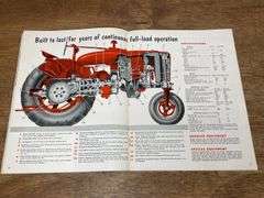 (2) IH Farmall Super M Tractor Sales Literature