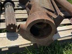 Model G Pedestals and Axle Shafts