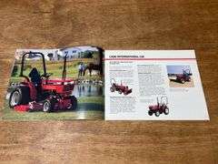 (2) IH + Case-IH Tractor Sales Literature