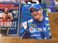 NASCAR Magazines + Memorabilia