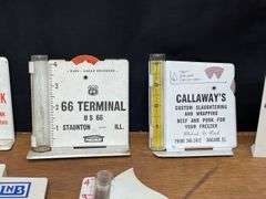 (8) Advertising Rain Gauges