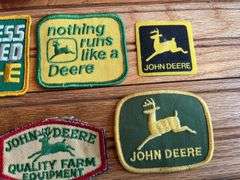 (6) John Deere Patches