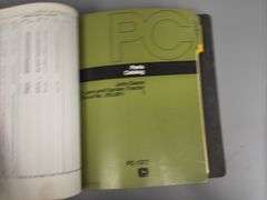 John Deere Parts Catalogs Binder